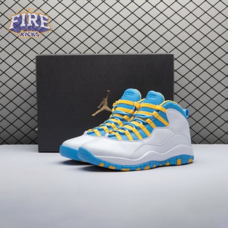 Air Jordan 10 OG Blue White Men's
