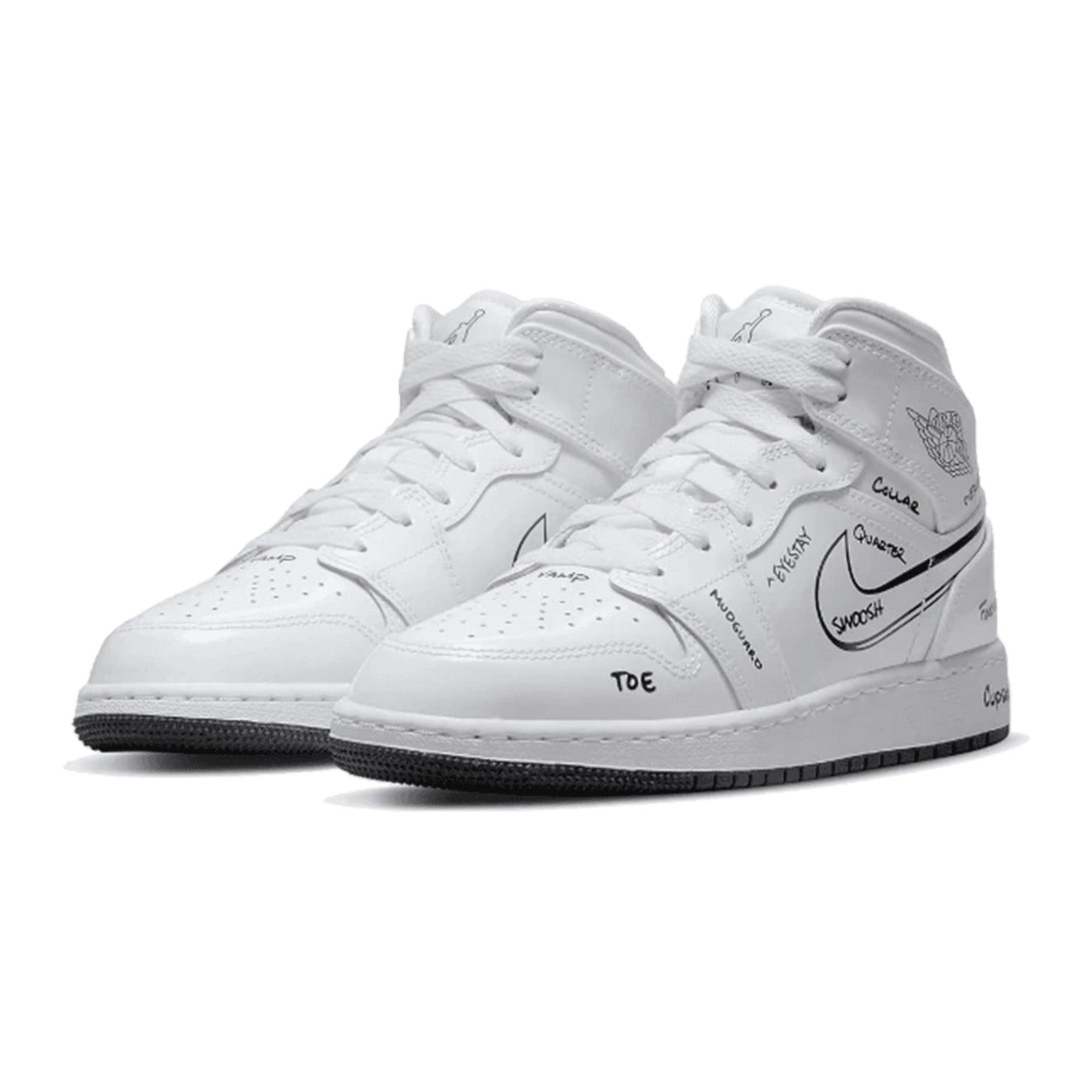 Air Jordan 1 Mid 'Schematic'