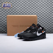 Nike OFF-WHITE x Air Max 90 White Black Men's