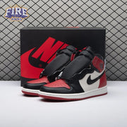 Jordan 1 Retro High Bred Toe Unisex