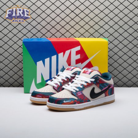 Dunk Low Pro QS SB 'Abstract Art' Unisex