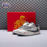 Travis Scott x Fragment Design x Air Jordan 1 Low OG SP XS3086-009 Unisex