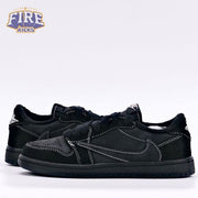 Travis Scott x Air Jordan 1 Low Black Phantom( child) Size 27.5-35
