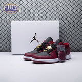 Jordan 1 Low Dark Beetroot Black DB6491-600 Unisex