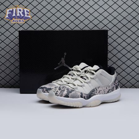 Jordan 11 Retro Low Snake Light Bone CD6846-002 Unisex