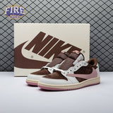 Travis Scott x Air Jordan 1 Low OG "Dark Pony" DZ4137 206 Unisex