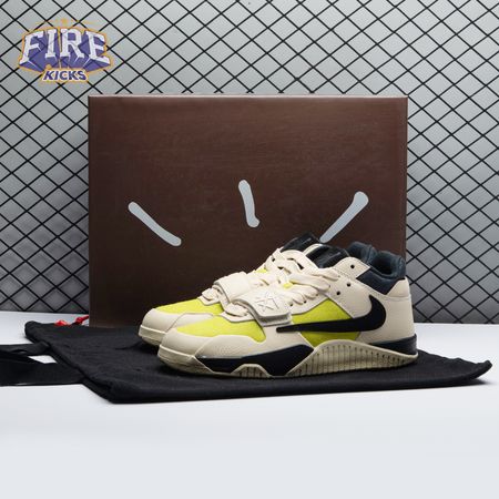 Travis Scott x Jordan Jumpman Jack TR "Bright Cactus" FZ8117 102 Unisex