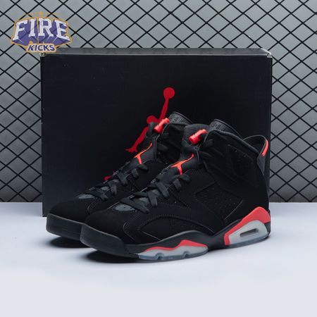 Jordan 6 Retro Black 'Infrared' 384664 060 Men's
