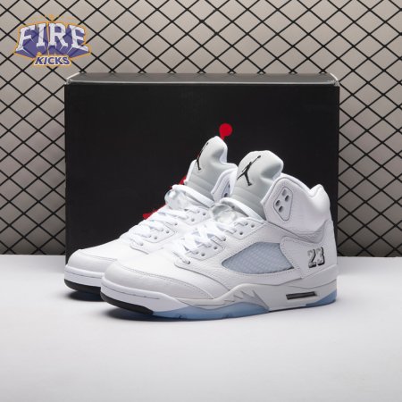 Jordan 5 Retro White Metallic (2026) HQ7978-103 Unisex