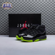 Air Jordan 11 GS Black Barely Volt Men's
