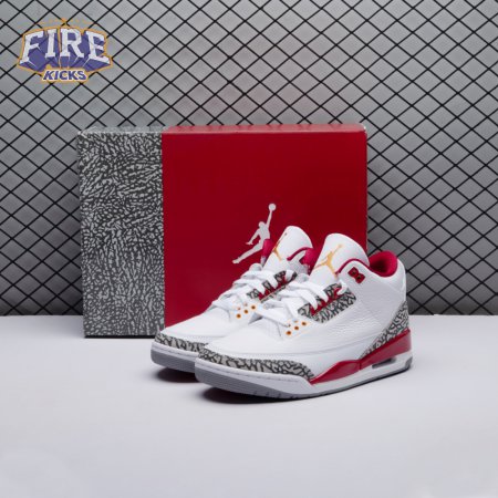 Jordan 3 Retro Cardinal Red CT8532-126 Unisex