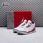 Jordan 3 Retro Cardinal Red CT8532-126 Unisex