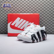Nike Air More Uptempo Low White Black FZ3055-105 Unnisex