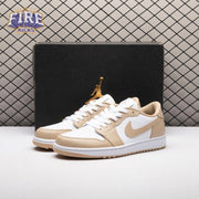 Jordan 1 Low Golf White Linen DD9315-117 Unisex
