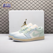 Jordan 1 Low Sail Jade Aura DC0774-108 Unisex