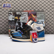 Jordan 1 Retro High OG SP Fragment x Union LA Sport Royal IO7847-001 Unisex