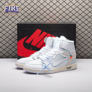 Jordan 1 Retro High Off-White Alaska AA3834-100 Unisex