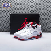 Jordan 5 Retro Fire Red Black Tongue (2025) HQ7978-101 Unisex