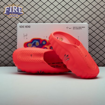 NOCTA x Nike Mind 001 Slide Team Red University Red HQ4307-601 Unisex（Size Up Recommended）