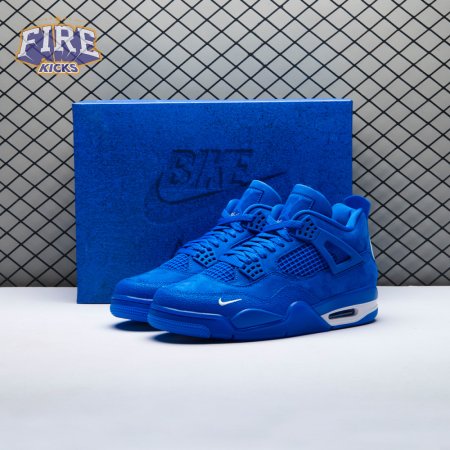 Jordan 4 x Nigel Sylvester Brick by Brick Blue Unisex
