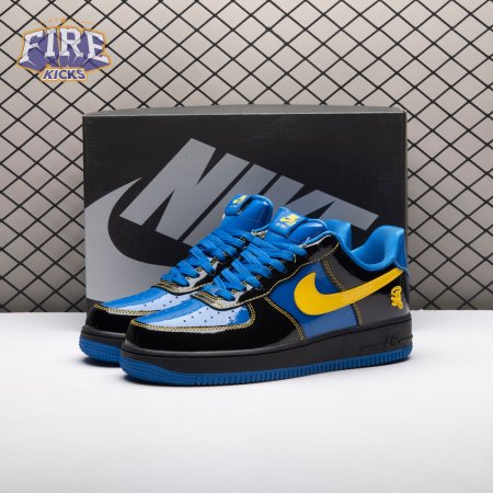 Nike Air Force 1 Low Syna Central Cee Black Optic Yellow IO1402-010 Unisex