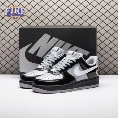 Nike Air Force 1 Low Syna Central Cee Black White Smoke Grey IO9974-010 Unisex