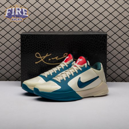 Nike Kobe 5 Protro Clark Coconut Milk Spruce IZ1852-100 Men's