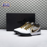 Nike Kobe 4 Protro White Black Del Sol AV6339-101 Men's
