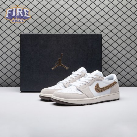 Jordan 1 Retro Low Golf Light Orewood Elephant DD9315-116 Unisex