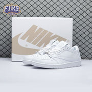 Travis Scott x Air Jordan 1 Low Triple White Unisex