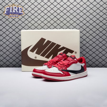 Travis Scott Jordan 1 Low Chicago DZ4137-700 Unisex