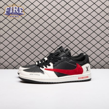 Travis Scott x VL x Jordan 1 Low DZ2688-116 Unisex
