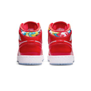 Air Jordan 1 Mid 'Barcelona Sweater Red Patent'
