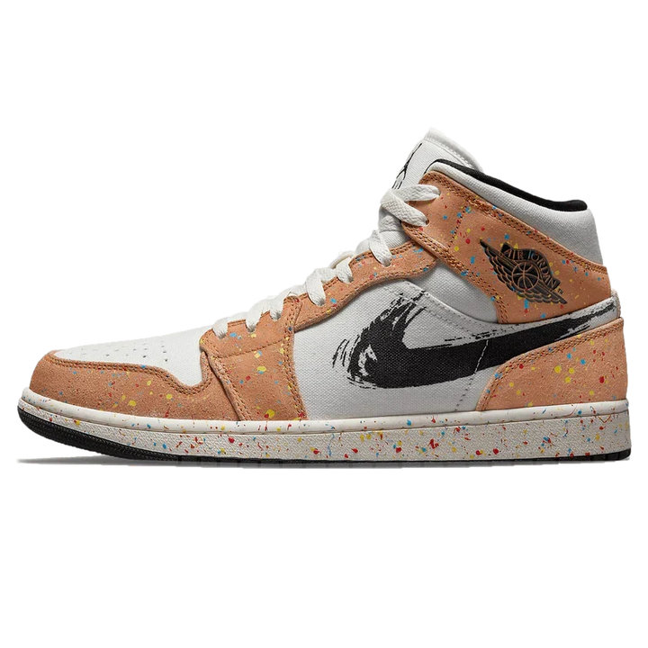 Air Jordan 1 Mid 'Brushstroke'