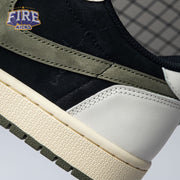 Travis Scott x Air Jordan 1 Low OG Olive DZ4137-106 Unisex