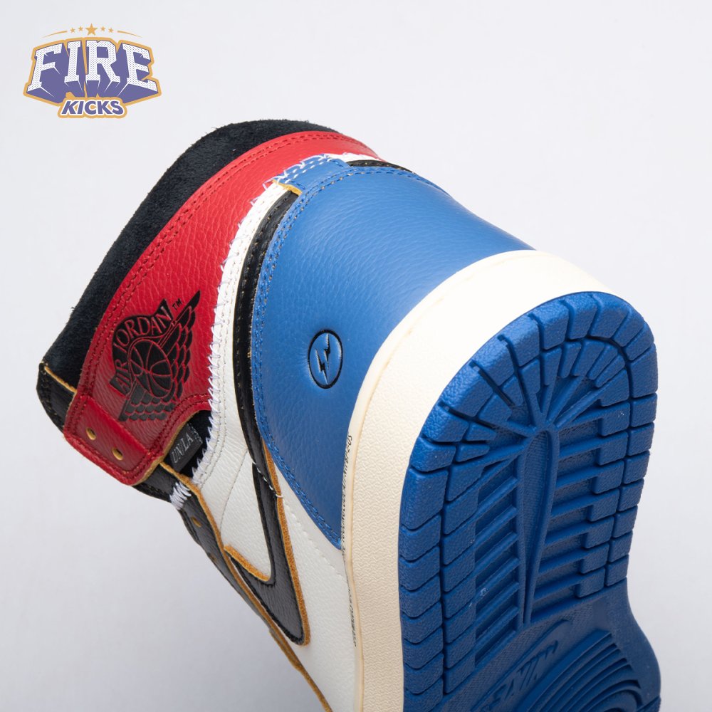 Jordan 1 Retro High OG SP Fragment x Union LA Varsity Red Sport Royal IO7847-002 Unisex