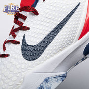 Nike Kobe 6 White Red CW2190-101 Men's