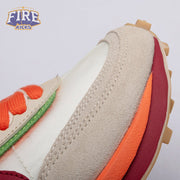Nike LD Waffle CLOT Kiss of Death Net Orange Blaze DH1347-100 Unisex