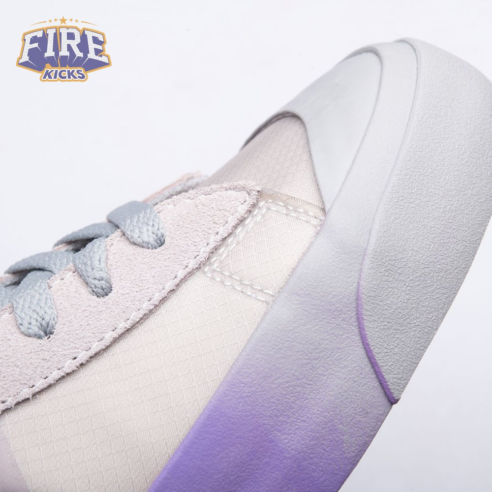 Nike Blazer Mid Off-White Wolf Grey Serena Queen AA3832-002 Unisex