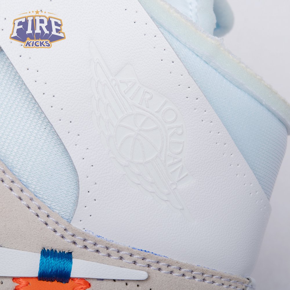 Off-White x Air Jordan 1 Retro High OG BG 'White' 2018 Unisex