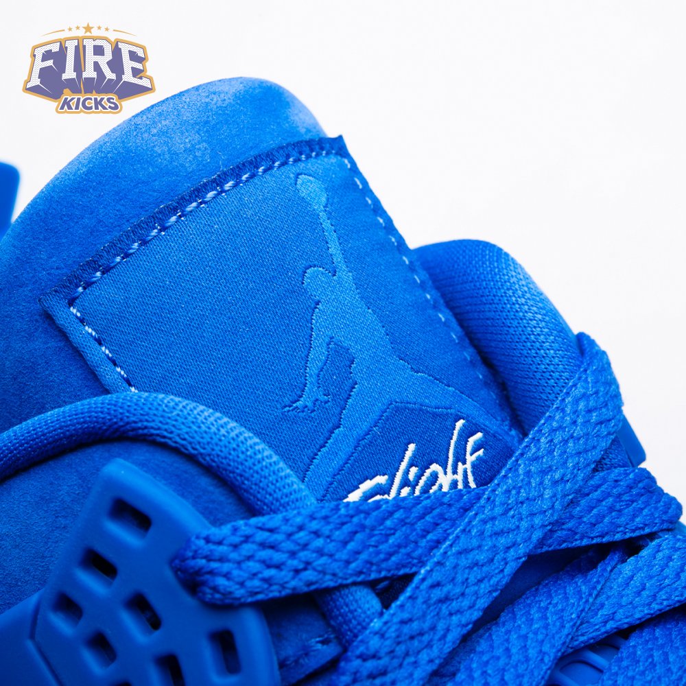 Jordan 4 x Nigel Sylvester Brick by Brick Blue Unisex