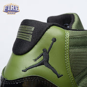 Air Jordan 11 Retro Army Green Black CT8012 300 Men's