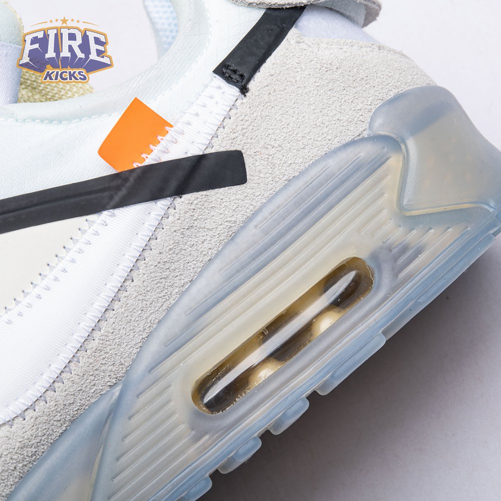 Nike OFF-WHITE x Air Max 90 White Men's