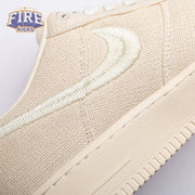 Nike Air Force 1 Low Stussy Fossil CZ9084-200 Unisex
