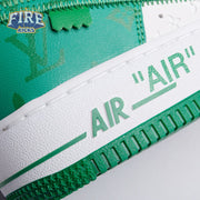 Nike Air Force 1 Low By Virgil Abloh White Green Men's