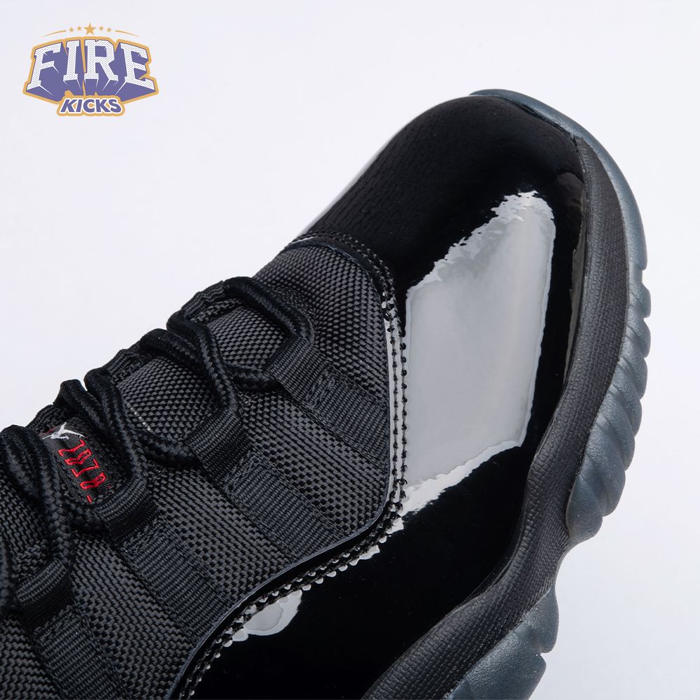 Air Jordan 11 "Black Red Grey" Men's