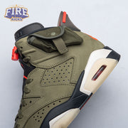 Travis Scott x Air Jordan 6 Retro 'Olive' CN1084 200 Men's