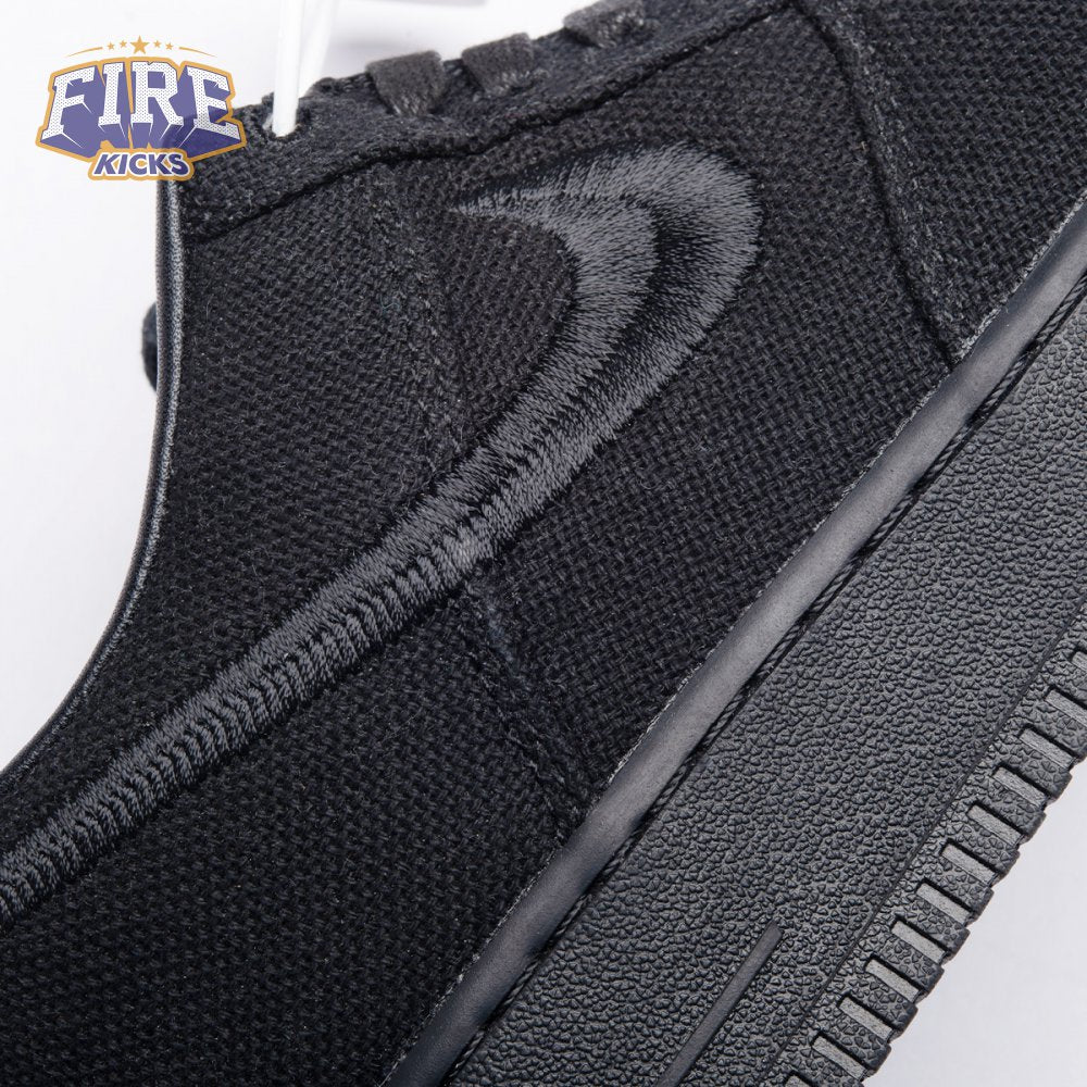 Nike Air Force 1 Low Stussy Black CZ9084-001 Unisex