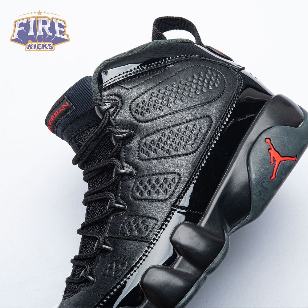 Jordan 9 Retro Bred Patent 302370-014 Men's