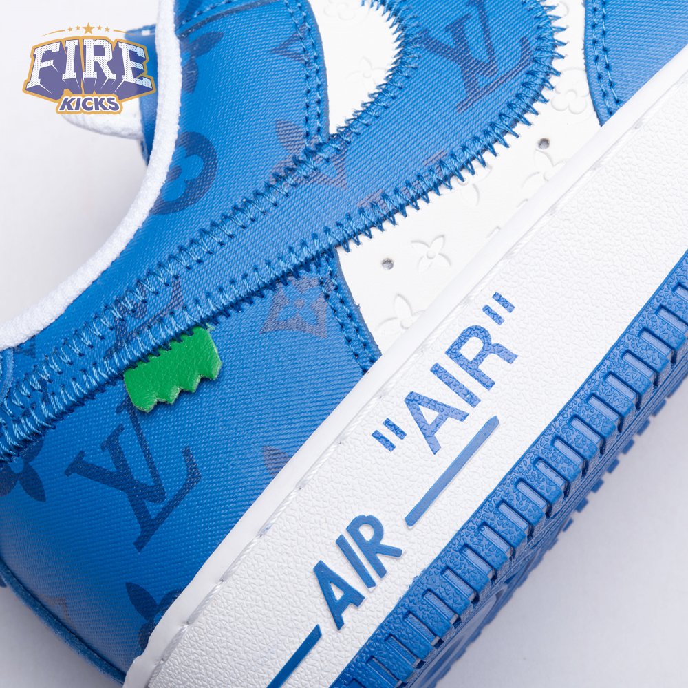 Nike Air Force 1 Low By Virgil Abloh White Royal Unisex